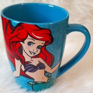 Disney Parks Little Mermaid Ariel “Once I Wake Up” Blue 16oz Coffee Mug Cup 1988